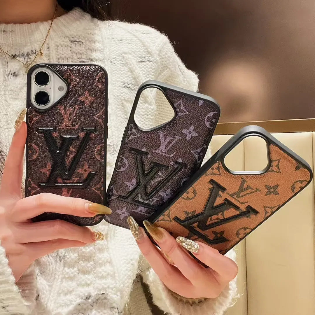 L.V Monogram iPhone Case
