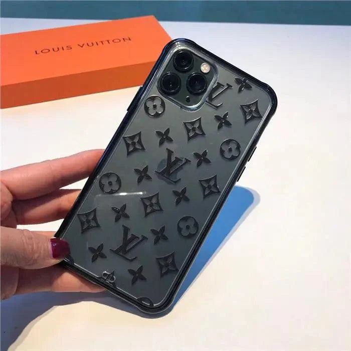 Clear L.V iPhone Case