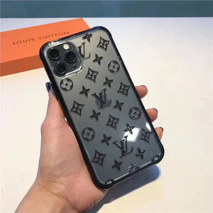 Clear L.V iPhone Case