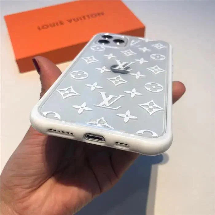 Clear L.V iPhone Case