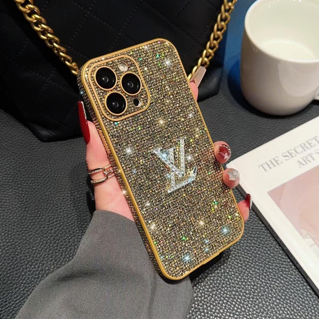 Pink LV phone case