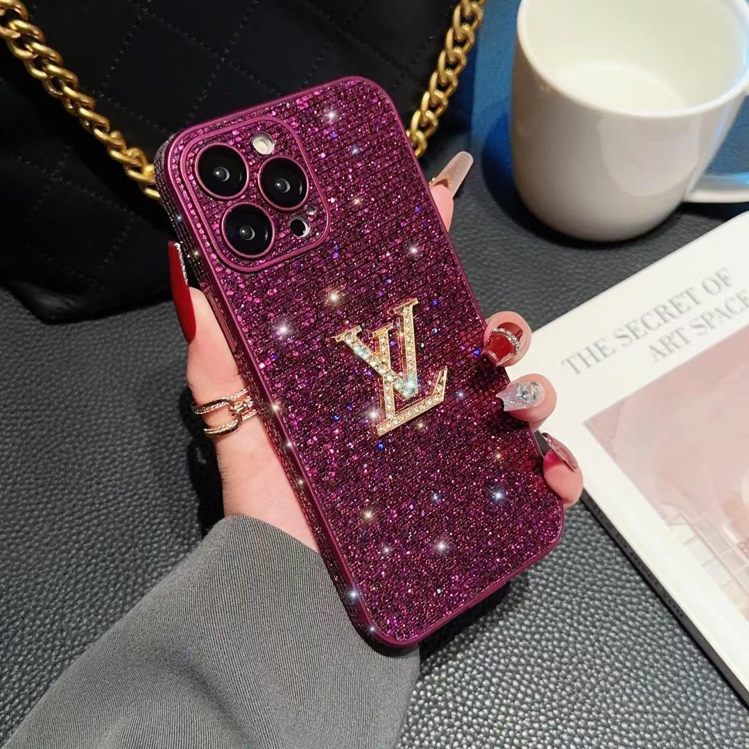 Pink LV phone case