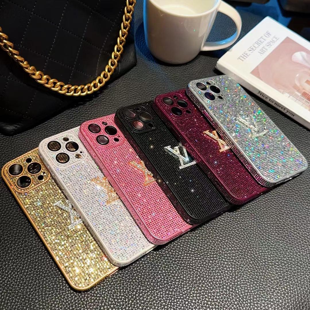 Pink LV phone case