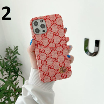 GG Phone Case With Card Holder