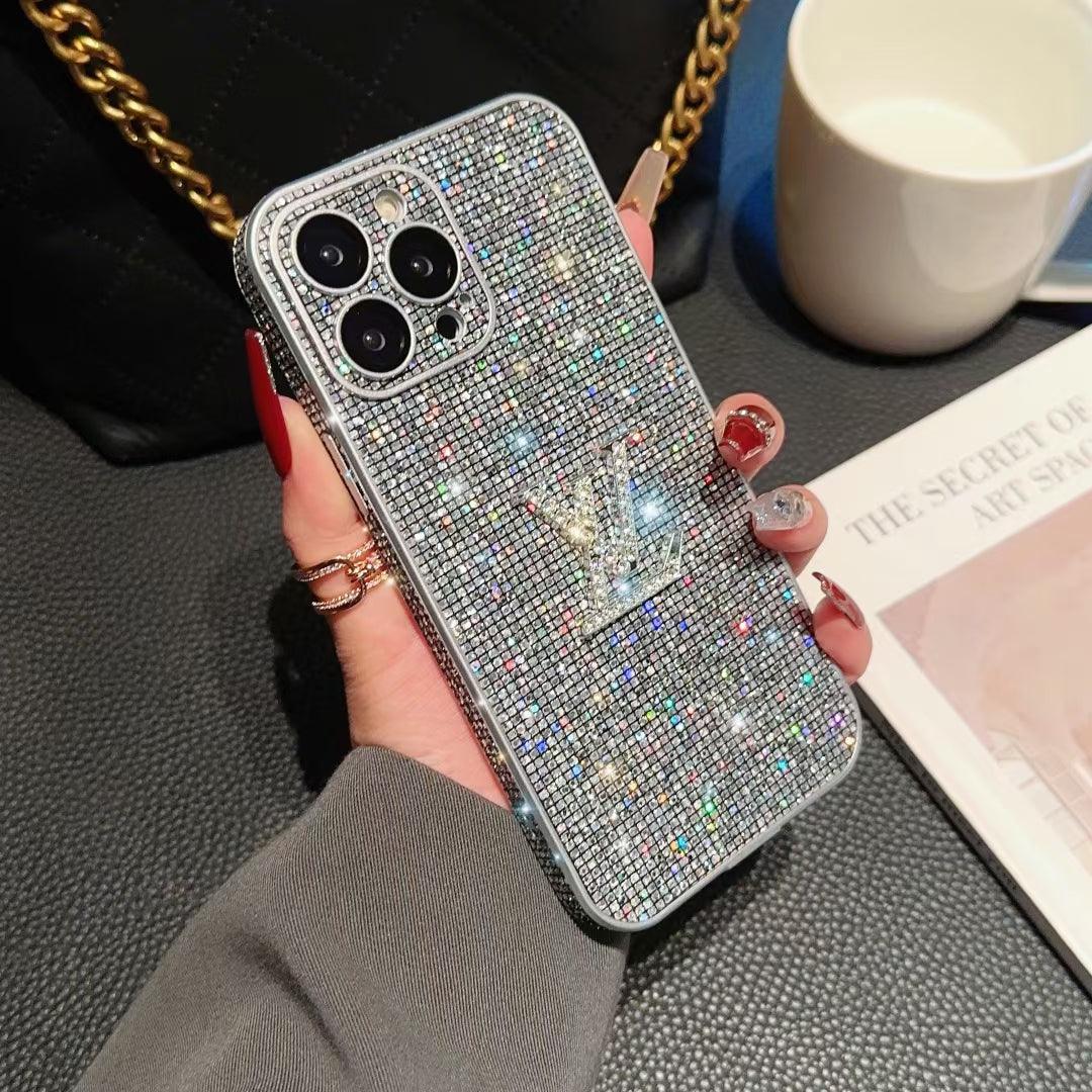 Pink LV phone case