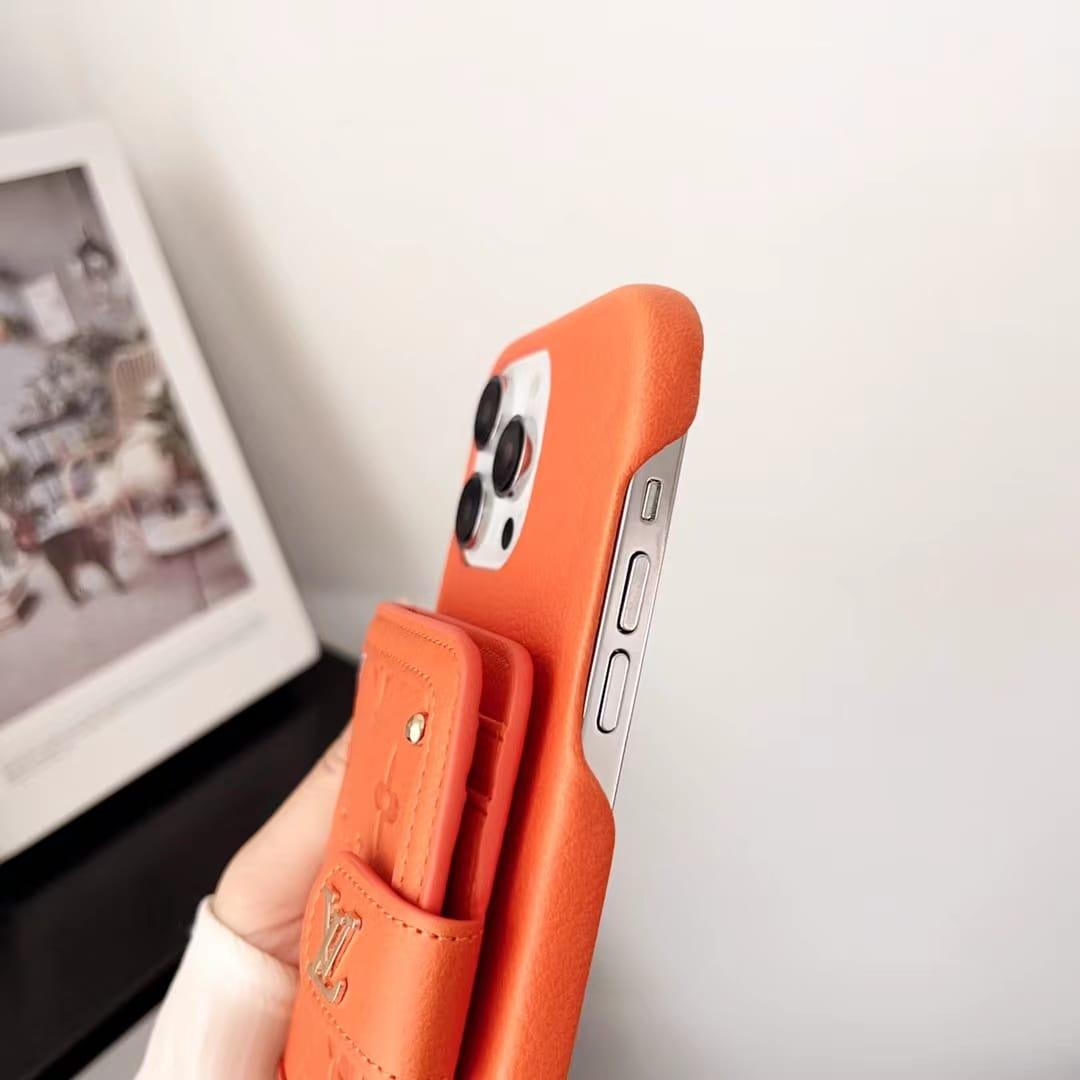 Leather Phone Case With Card Holder