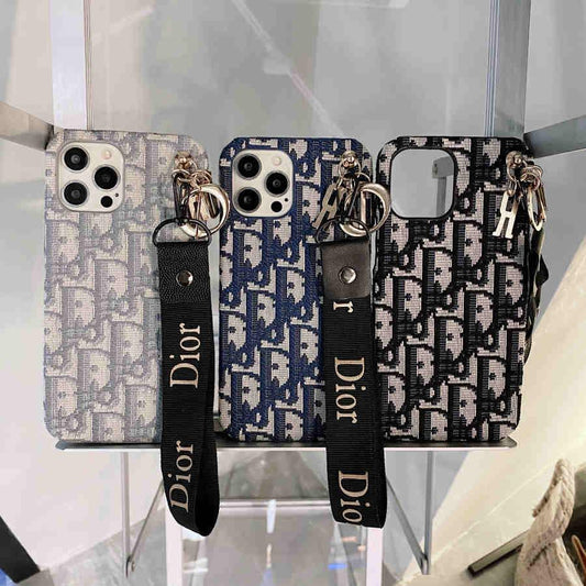 C.D Phone Case With Strap