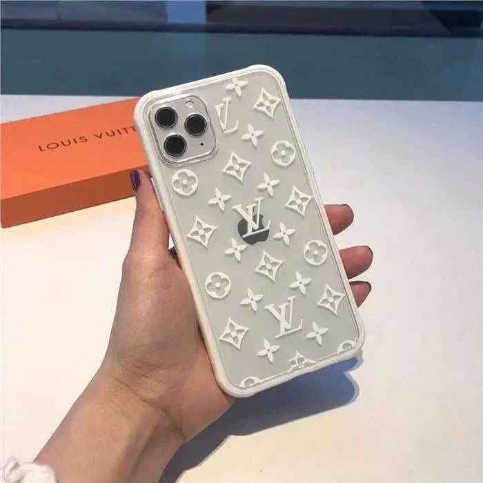 Clear L.V iPhone Case